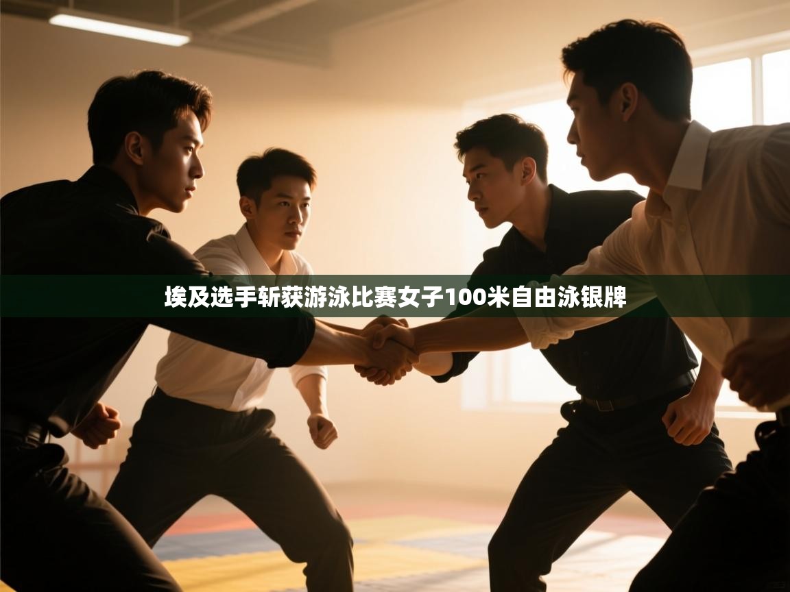 埃及选手斩获游泳比赛女子100米自由泳银牌